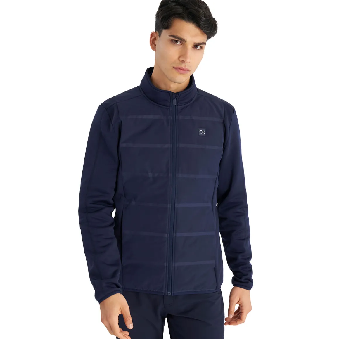 Calvin Klein Men's Navarro Hybrid Golf Jacket