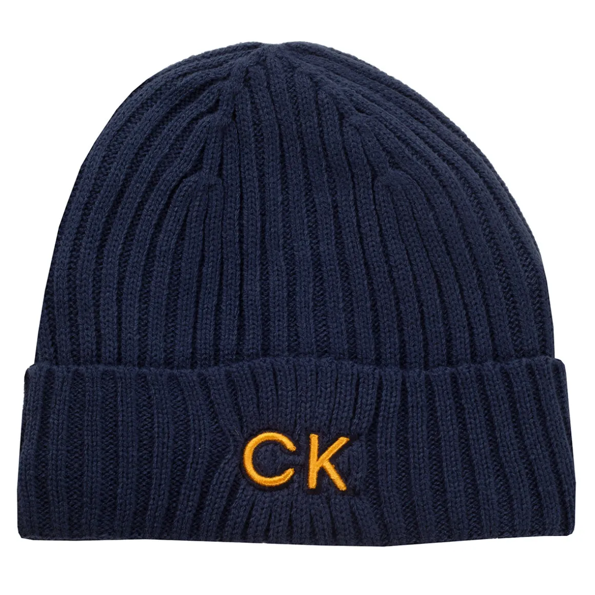 calvin_klein_mens_ribbed__4.webp Calvin Klein Men's Ribbed Logo Golf Beanie Hat