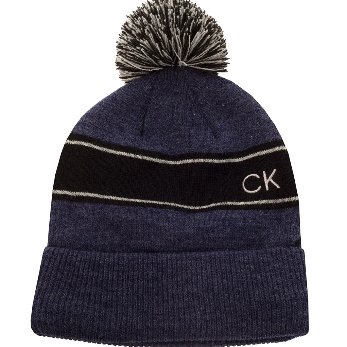 Calvin Klein Men's Stripe Beanie Hat