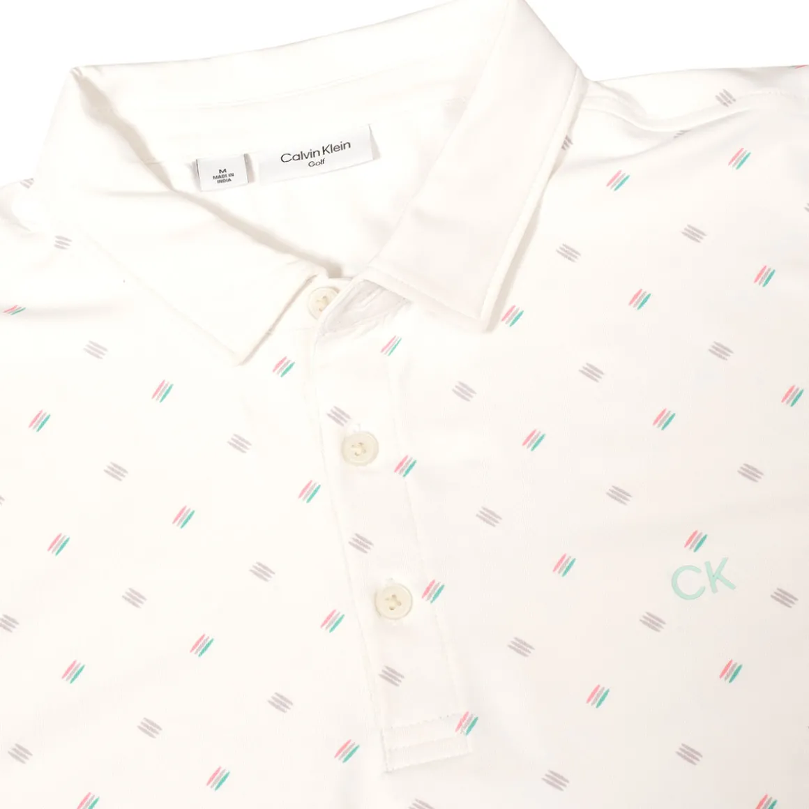 calvin_klein_mens_treble__2.webp Calvin Klein Men's Treble Strike Print Golf Polo Shirt