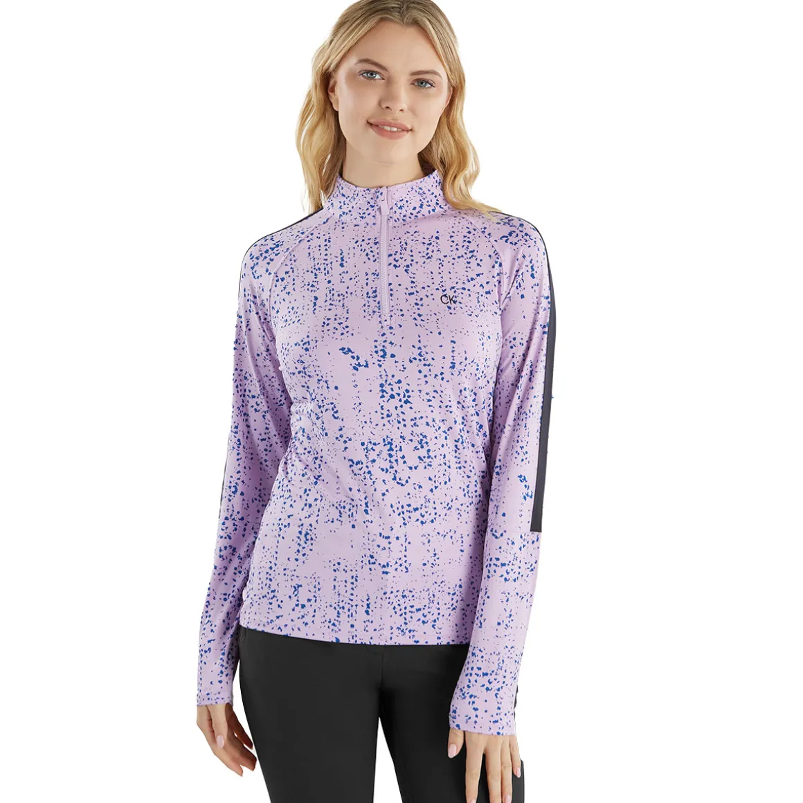 Calvin Klein Pebble Quarter Zip Golf Mid Layer