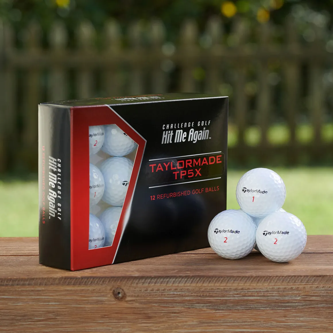 challenge_golf_tpx_refurb_2.webp Challenge Golf TP5X Refurbished 12 Golf Ball Pack