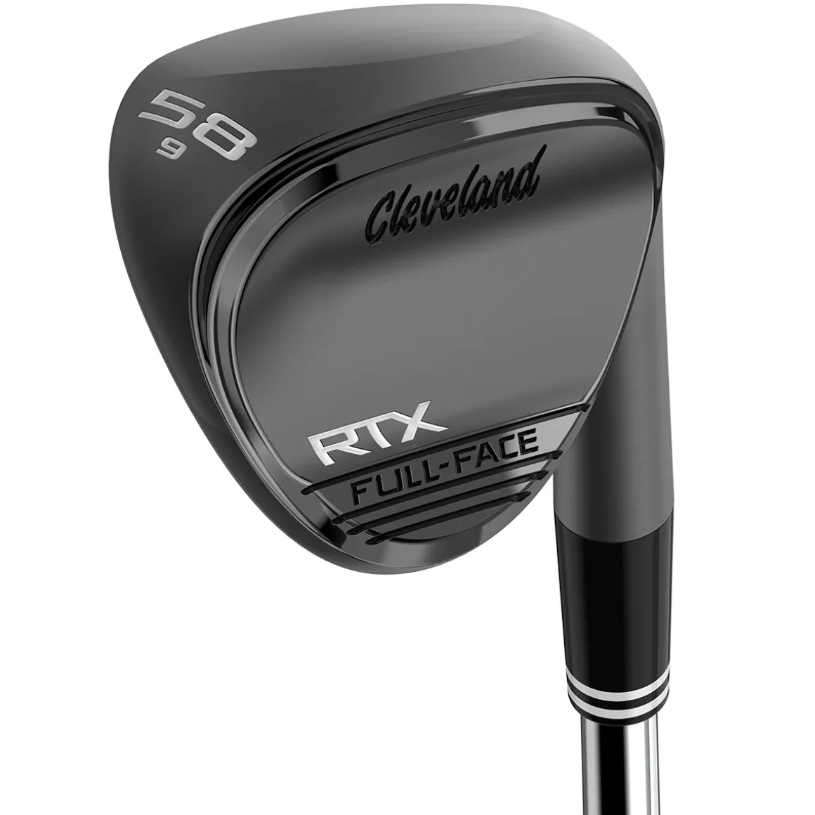 Cleveland RTX Full-Face ZipCore Black Satin Steel Golf Wedge