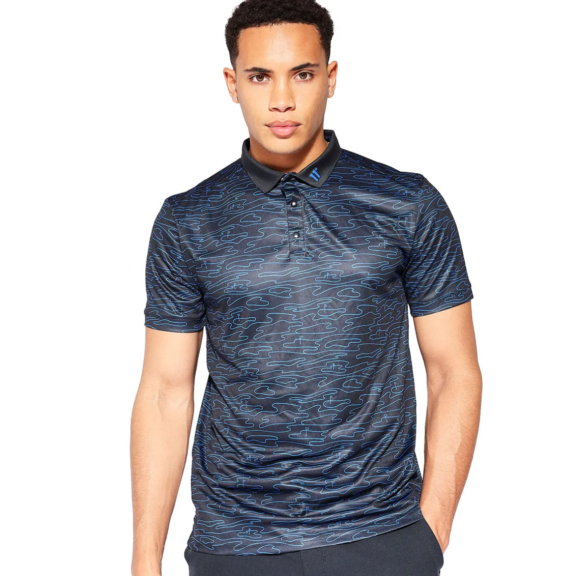 11 Degrees Men's Contour Golf Polo Shirt