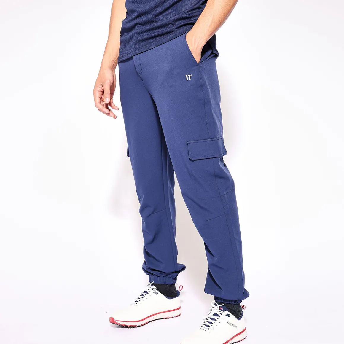 11 Degrees Men's Golf Cargo Trousers