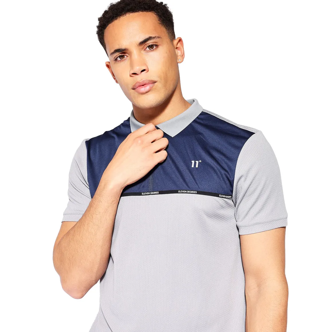 degrees_mens_taped_zip_g_2.webp 11 Degrees Men's Taped Zip Golf Polo Shirt
