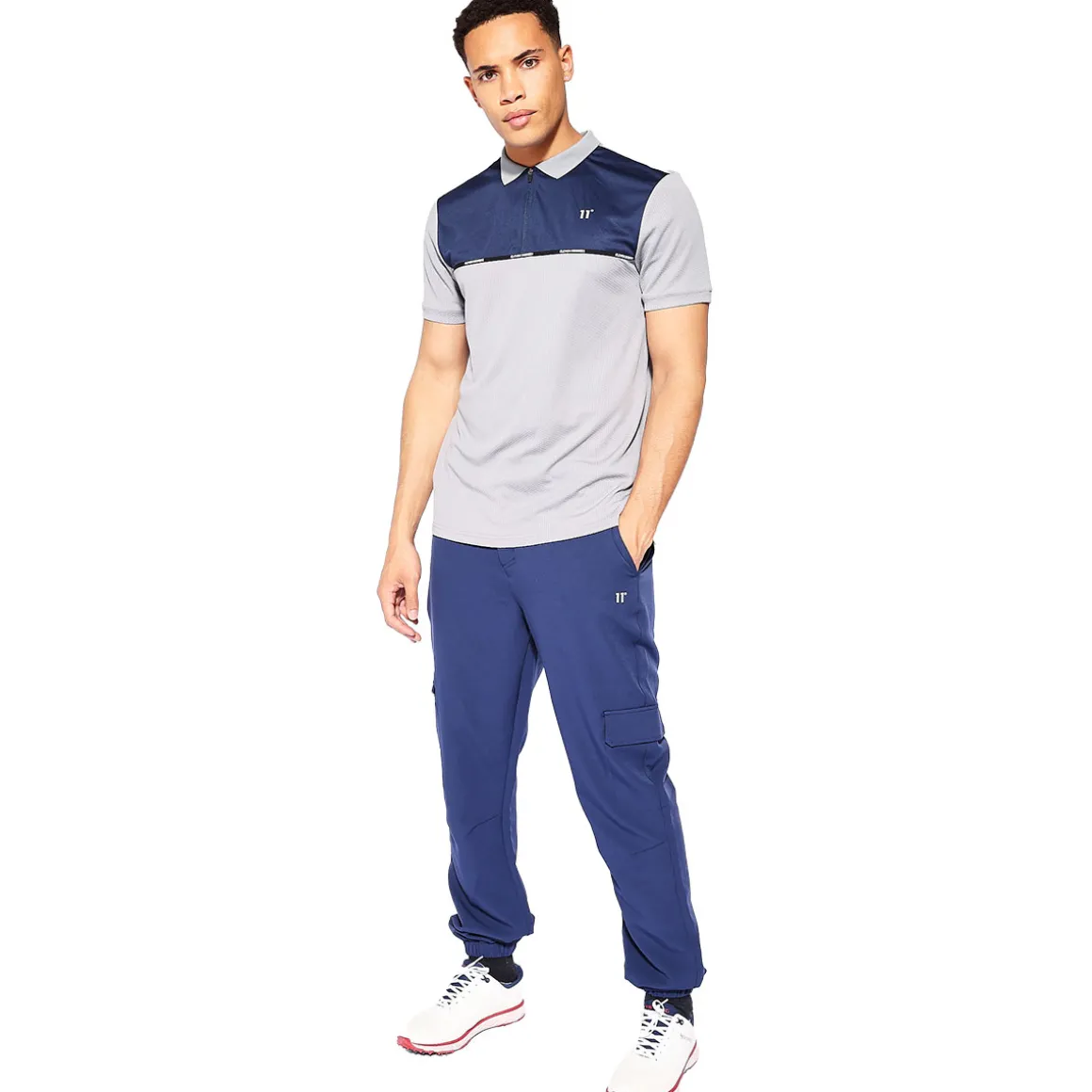 degrees_mens_taped_zip_g_3.webp 11 Degrees Men's Taped Zip Golf Polo Shirt