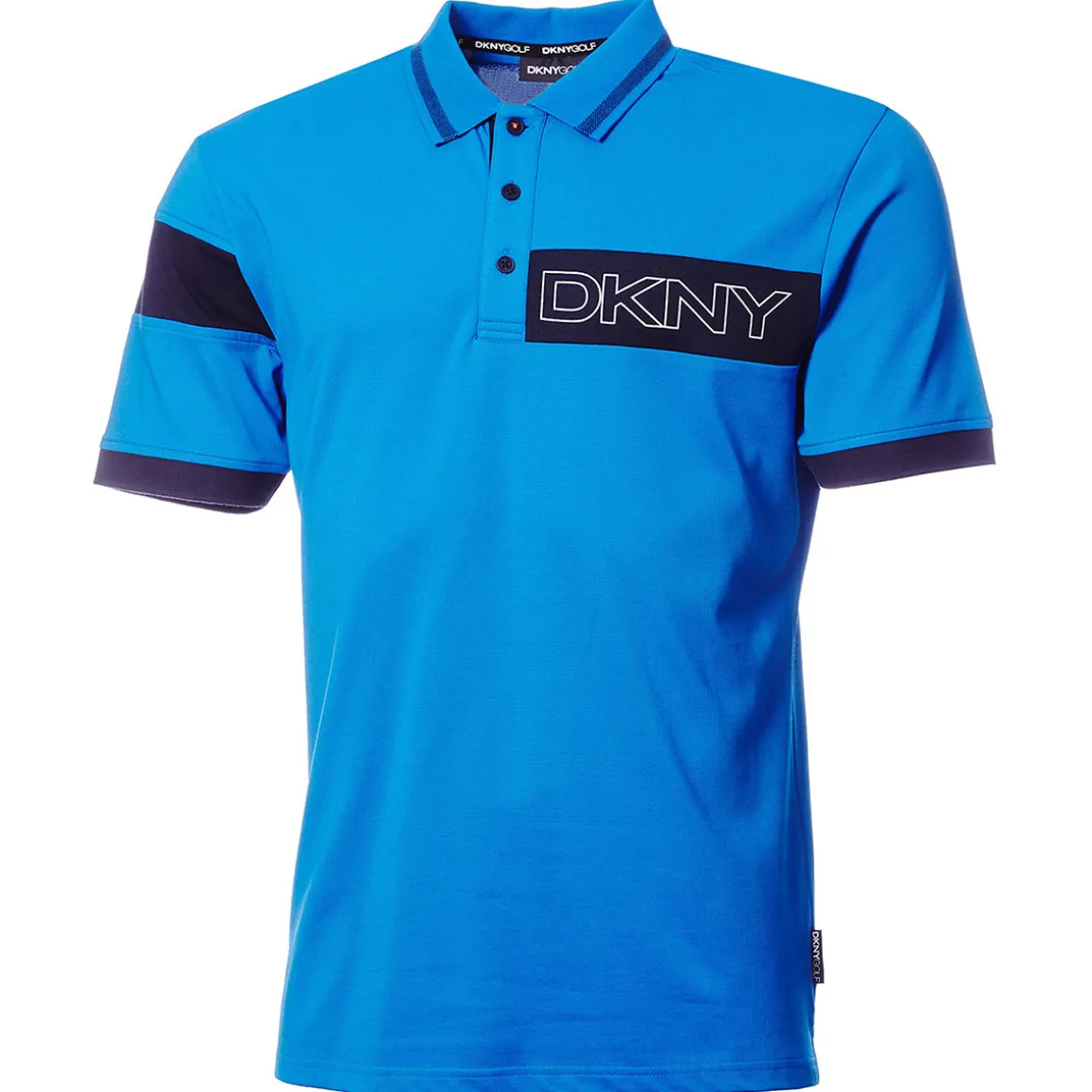 DKNY Men's Sunset Park Stretch Golf Polo Shirt