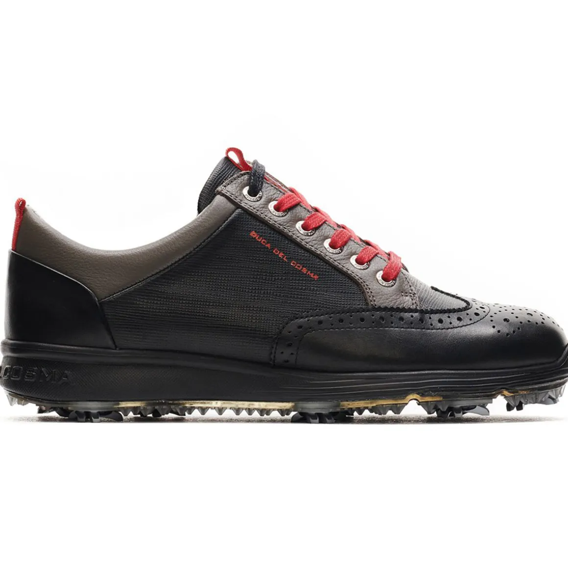Duca Del Cosma Men's Heritage Waterproof Spiked Golf Shoes