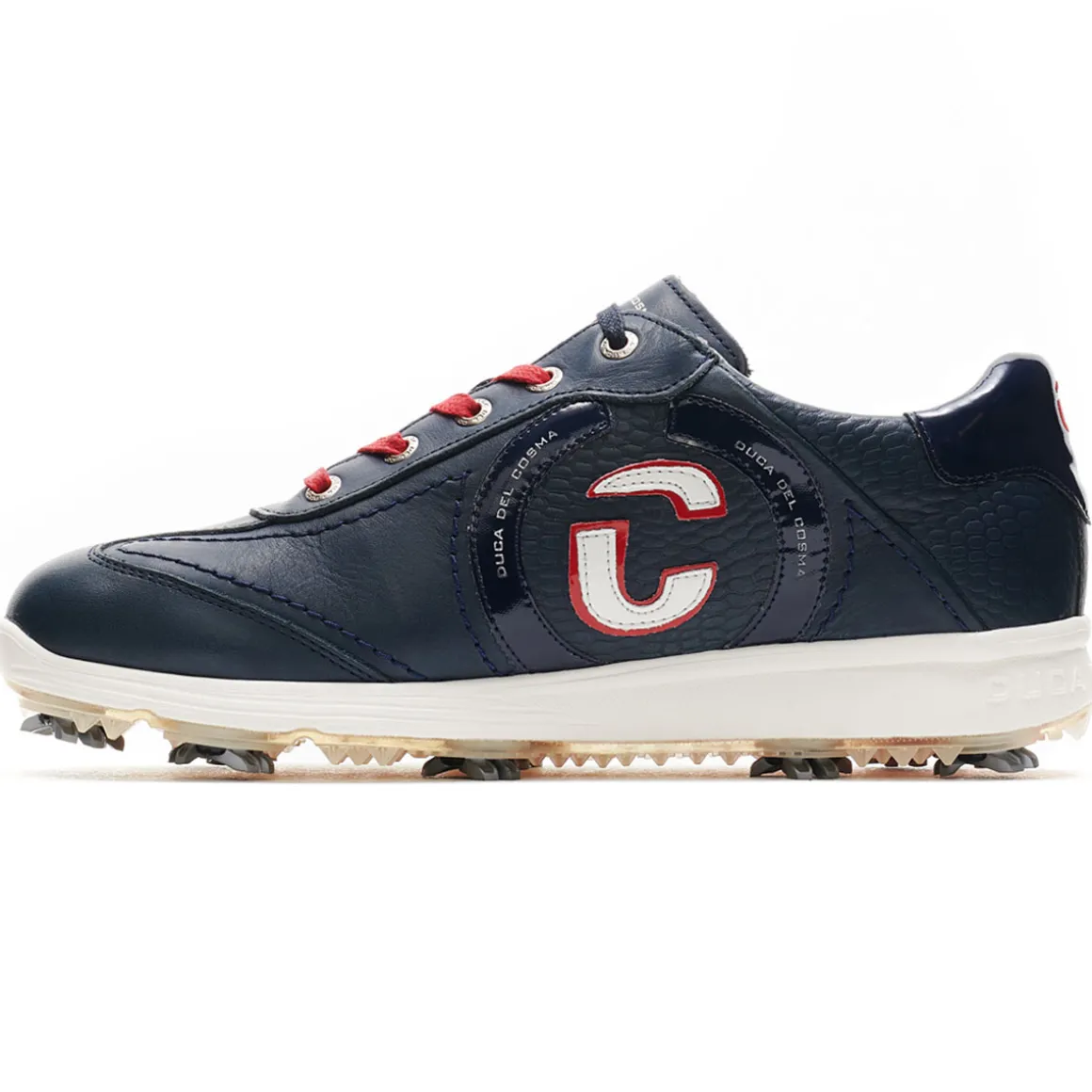 Duca Del Cosma Men's Masters Waterproof Spiked Golf Shoes