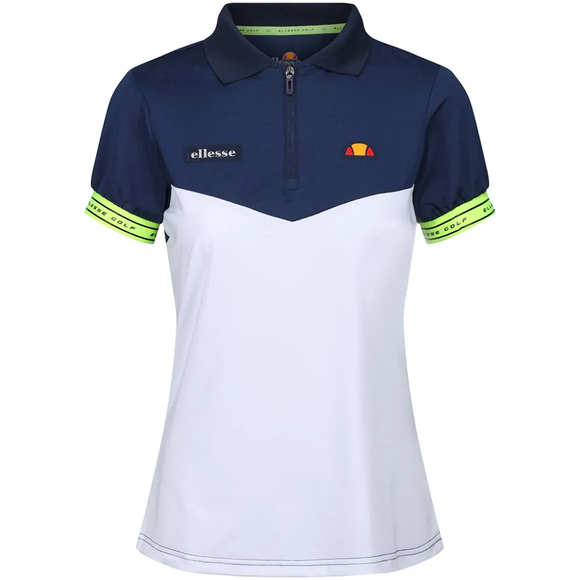 Ellesse Ladies Mitro Chevron Stretch Golf Polo Shirt