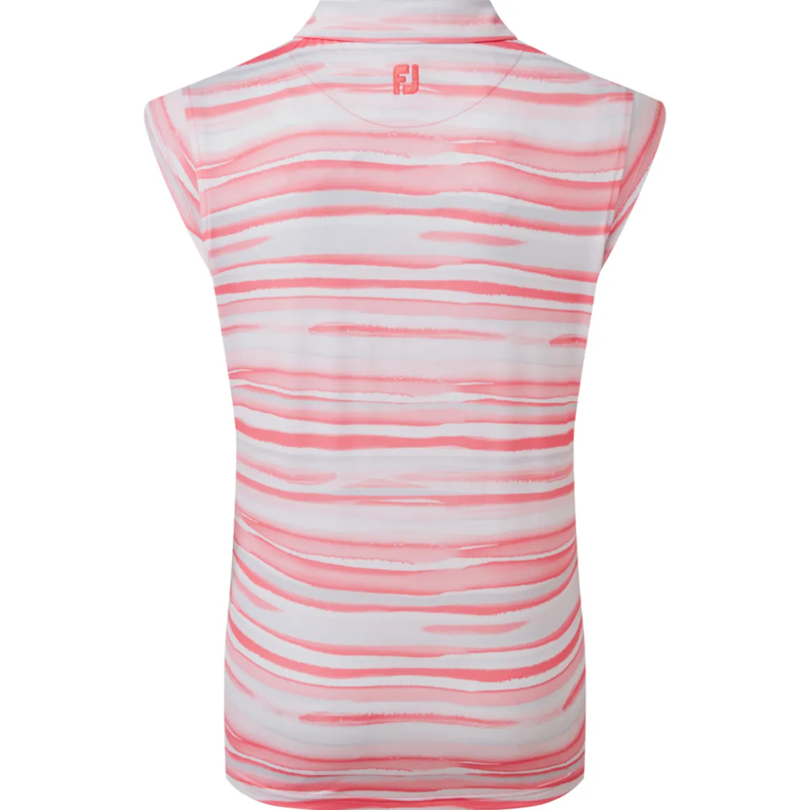 footjoy_ladies_cap_sleeve_9.webp FootJoy Ladies Cap Sleeve Watercolour Print Lisle Golf Polo Shirt