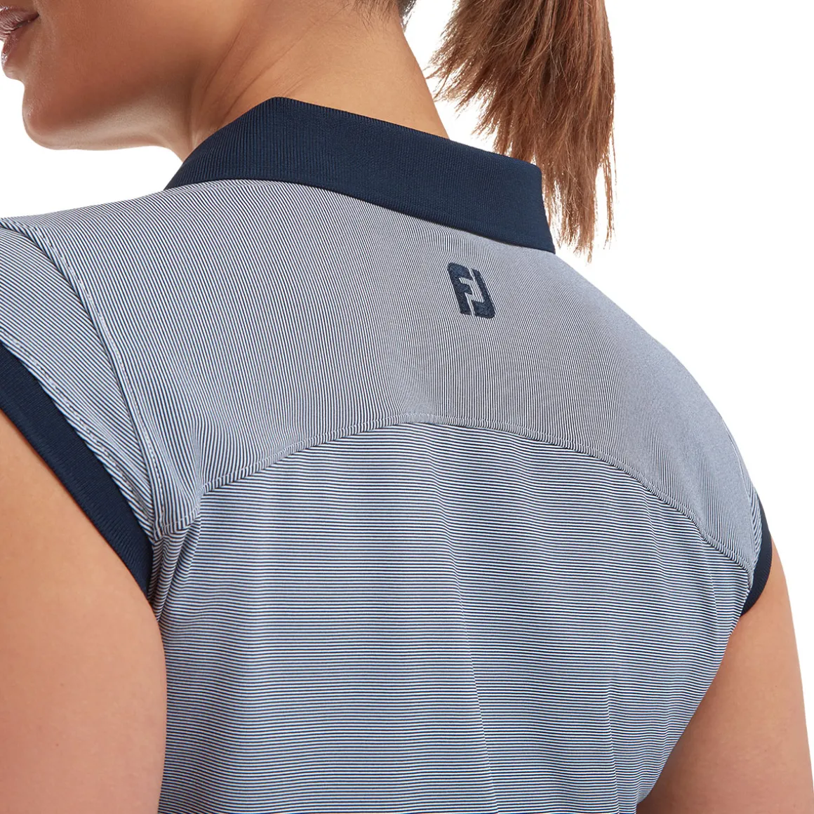 footjoy_ladies_end_on_end_3-1.webp FootJoy Ladies End on End Striped Lisle Golf Polo Shirt