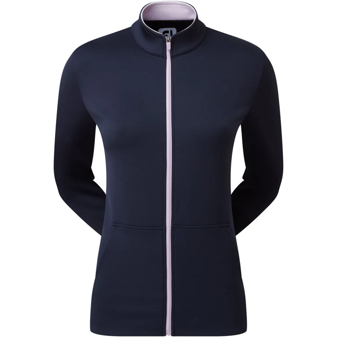 footjoy_ladies_fullzip_kn_3-1.webp FootJoy Ladies Full-Zip Knit Colour Block Mid Layer