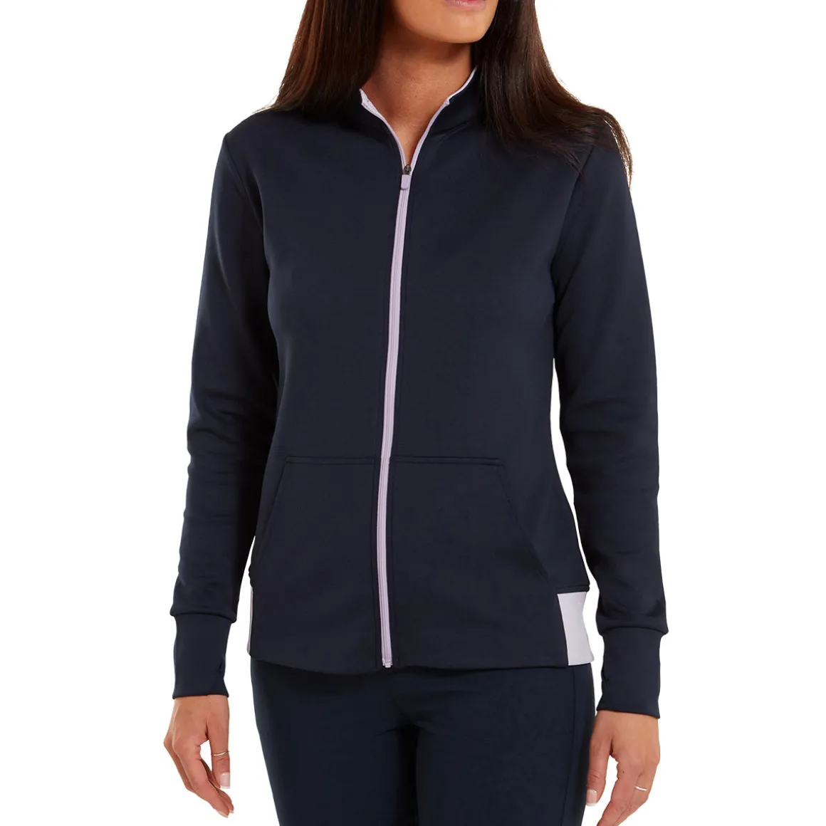 footjoy_ladies_fullzip_kn_5.webp FootJoy Ladies Full-Zip Knit Colour Block Mid Layer