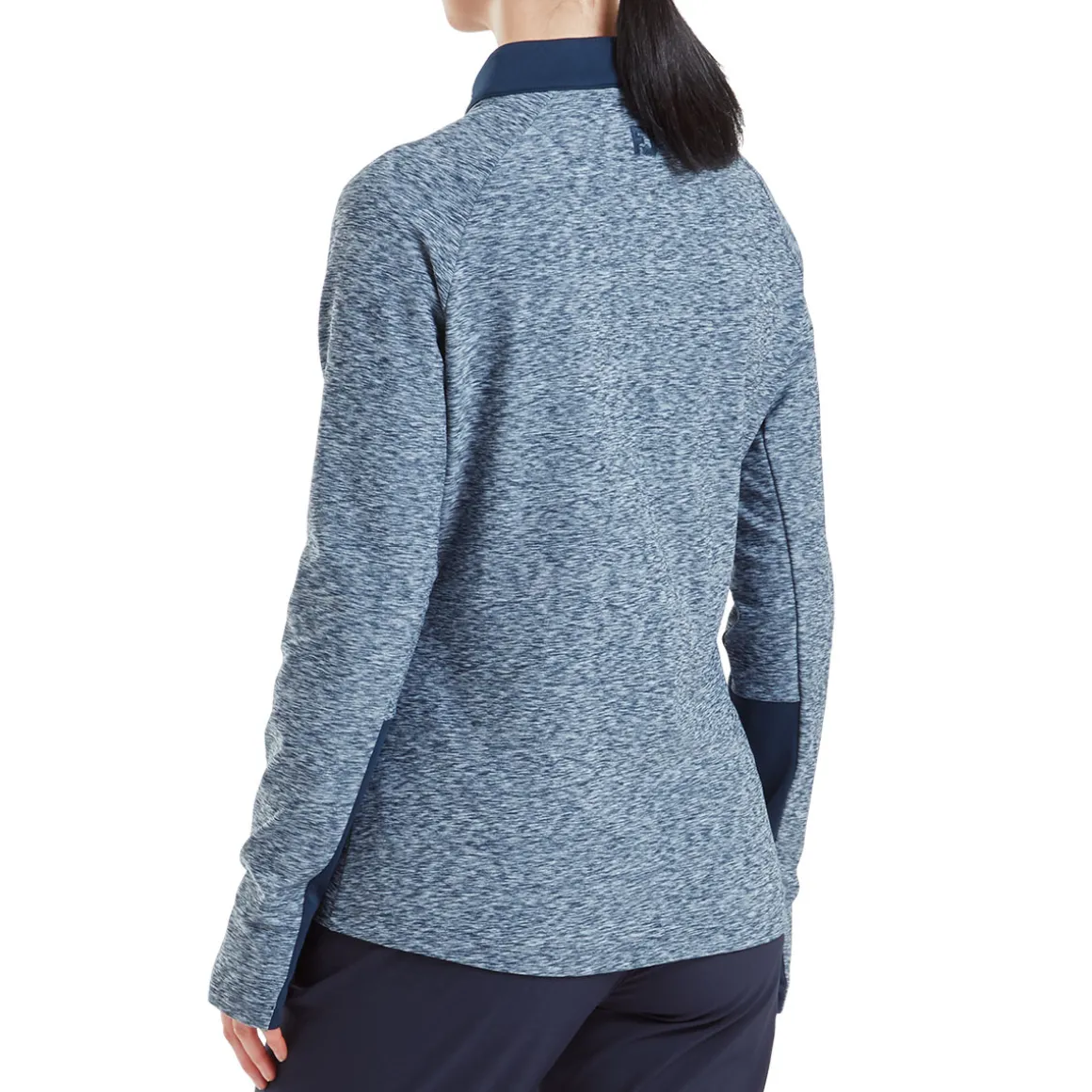 FootJoy Ladies Space Dye Thermal Full Zip Golf Mid Layer