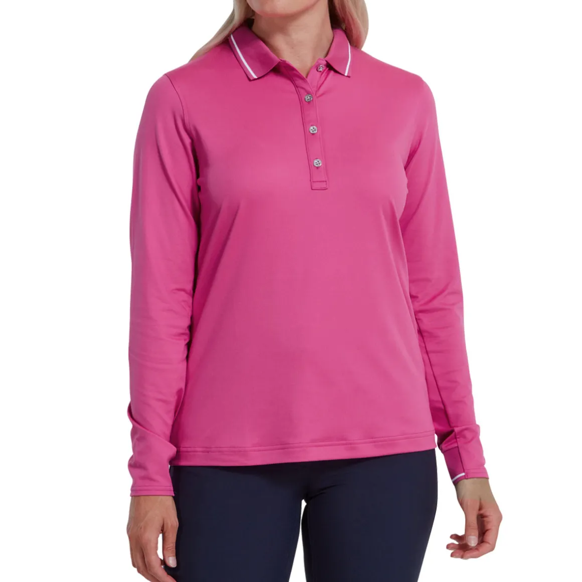 footjoy_ladies_thermal_so_5-1.webp FootJoy Ladies Thermal Solid Long Sleeve Golf Polo Shirt