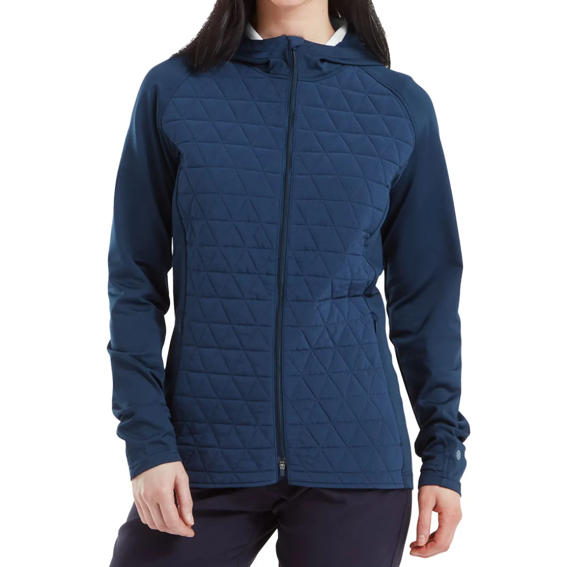FootJoy Ladies ThermoSeries Hybrid Full Zip Golf Hoodie