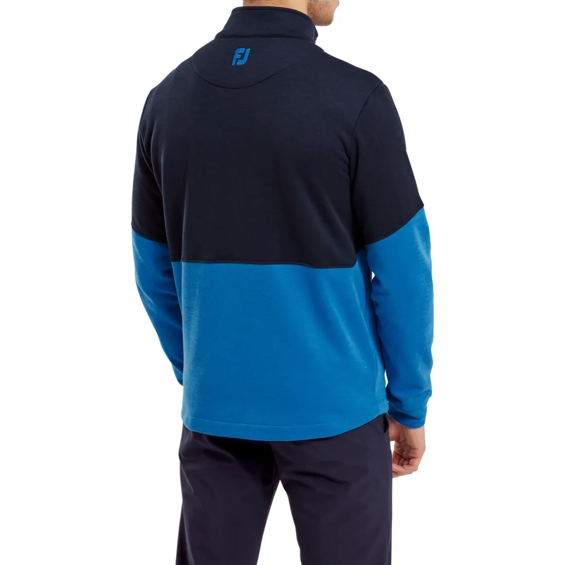 FootJoy Men's Colour Block Chill-Out Full Zip Golf Midlayer