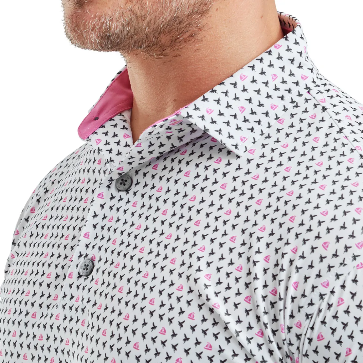footjoy_mens_flying_wasp__7-1.webp FootJoy Men's Flying Wasp Print Lisle Golf Polo Shirt