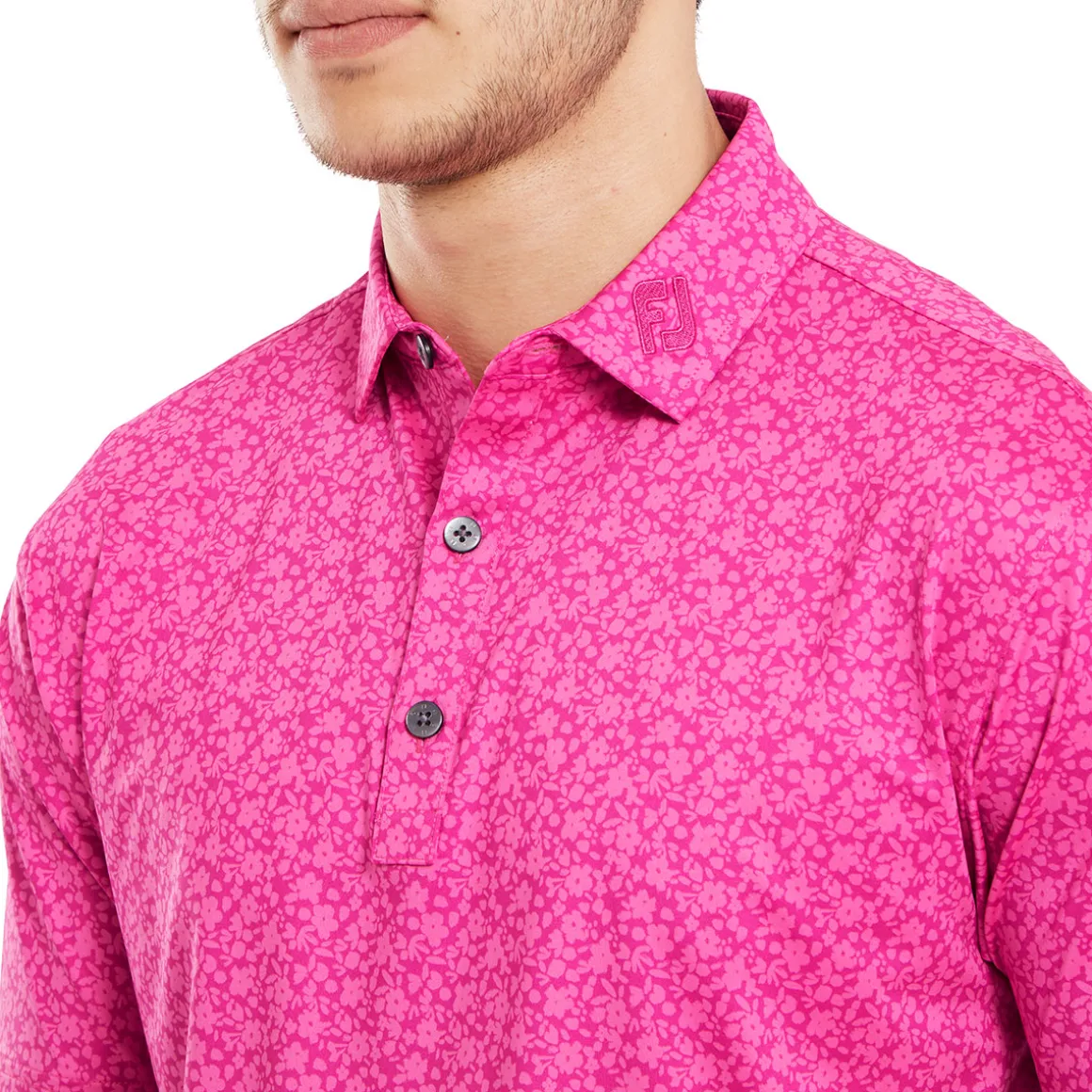 footjoy_mens_painted_flor_9.webp FootJoy Men's Painted Floral Golf Polo Shirt