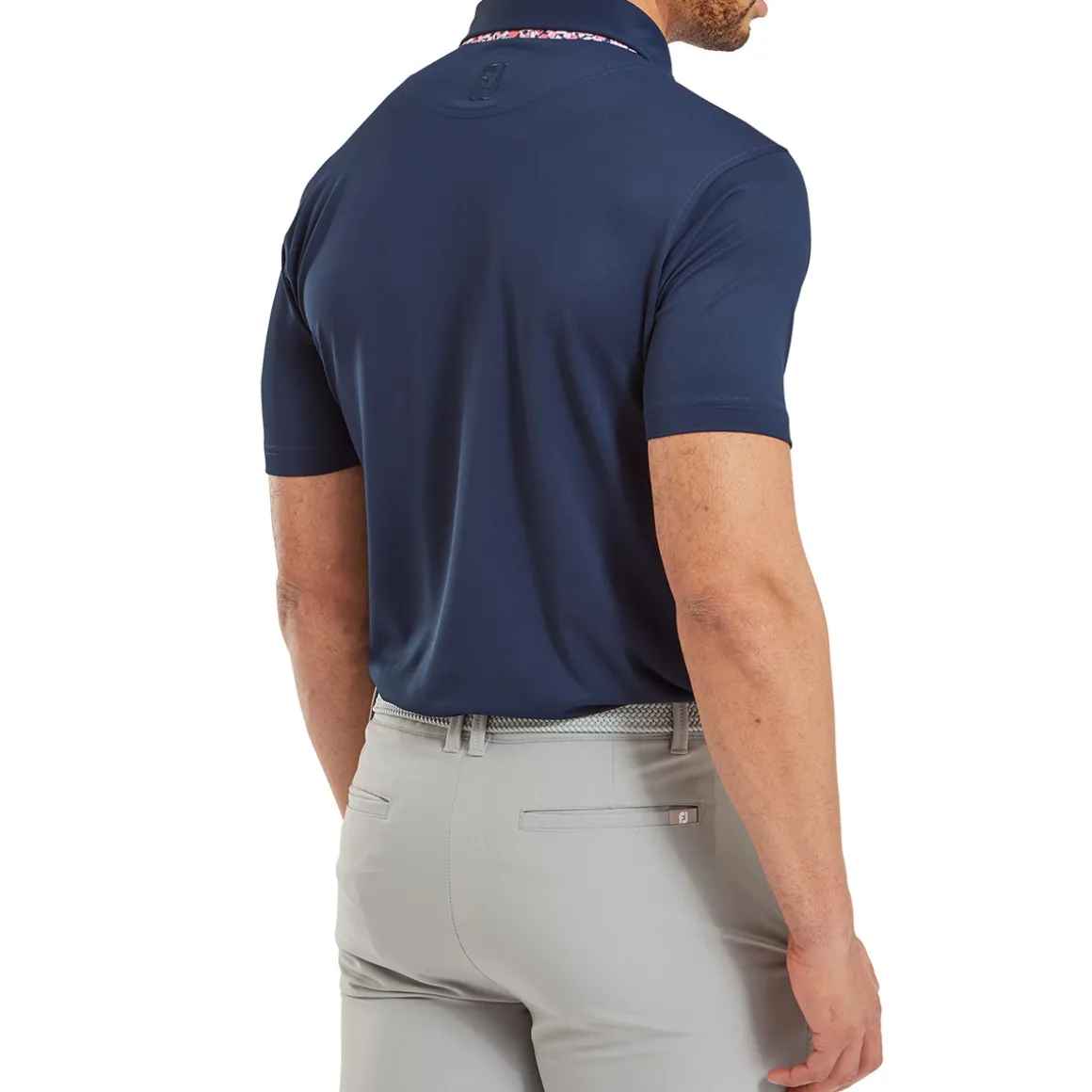 FootJoy Men's Primrose Trim Pique Golf Polo Shirt