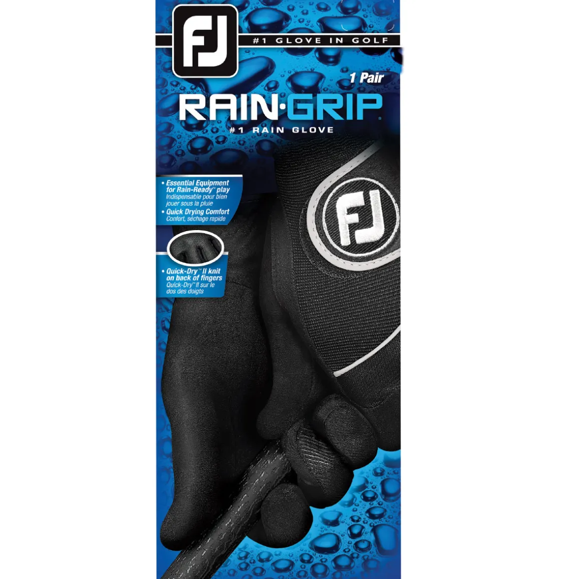 FootJoy Men's RainGrip Golf Glove - Pair