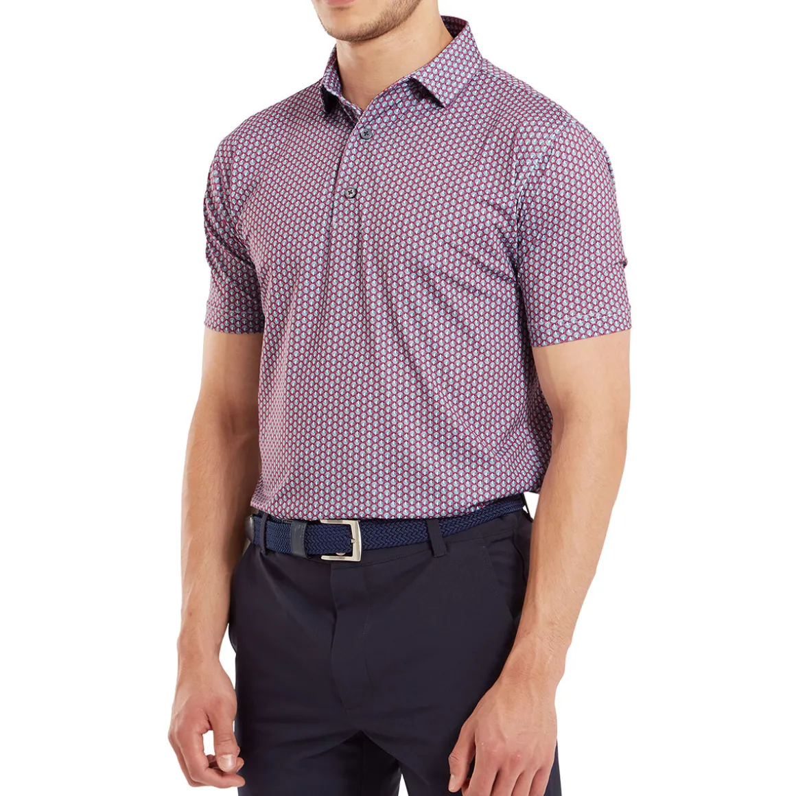 footjoy_mens_scallop_shel_10.webp FootJoy Men's Scallop Shell Foulard Lisle Golf Polo Shirt