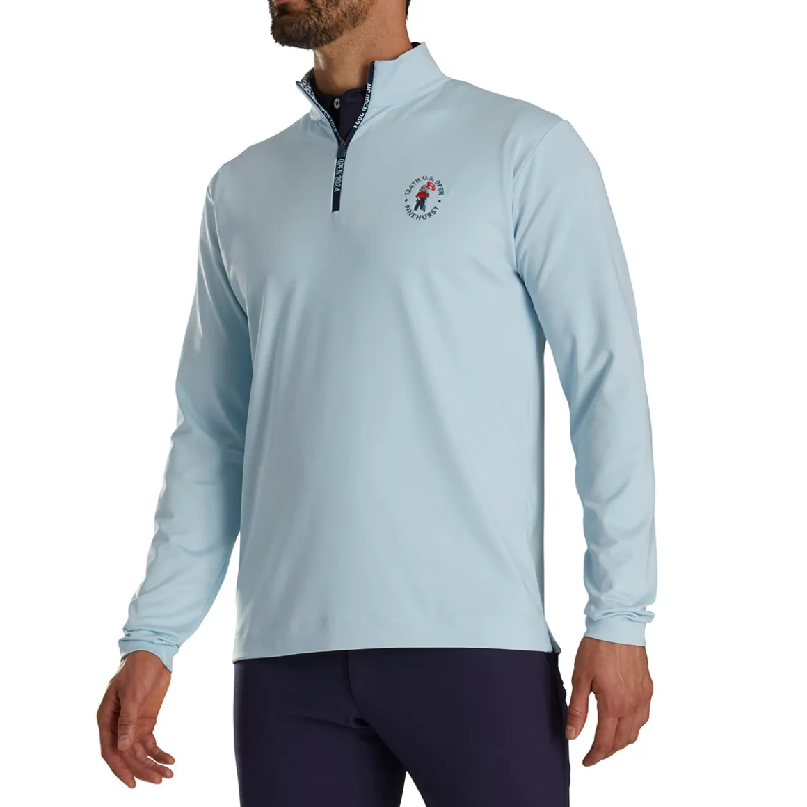FootJoy Men's Solid US Open Golf Mid Layer