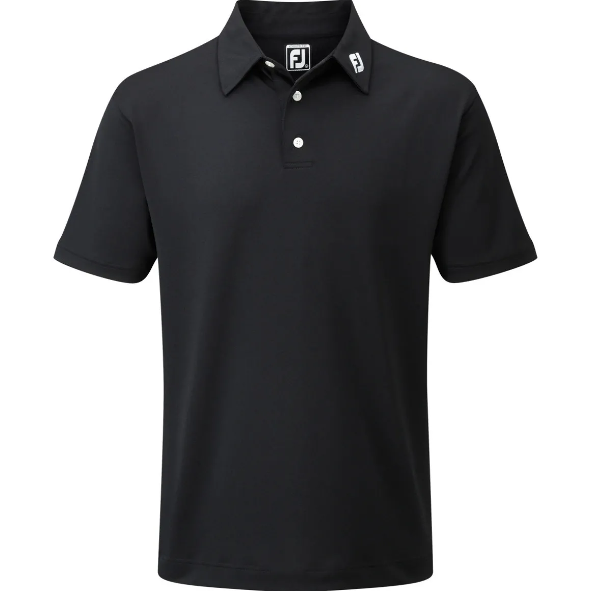 FootJoy Men's Stretch Pique Solid Colour Golf Polo Shirt