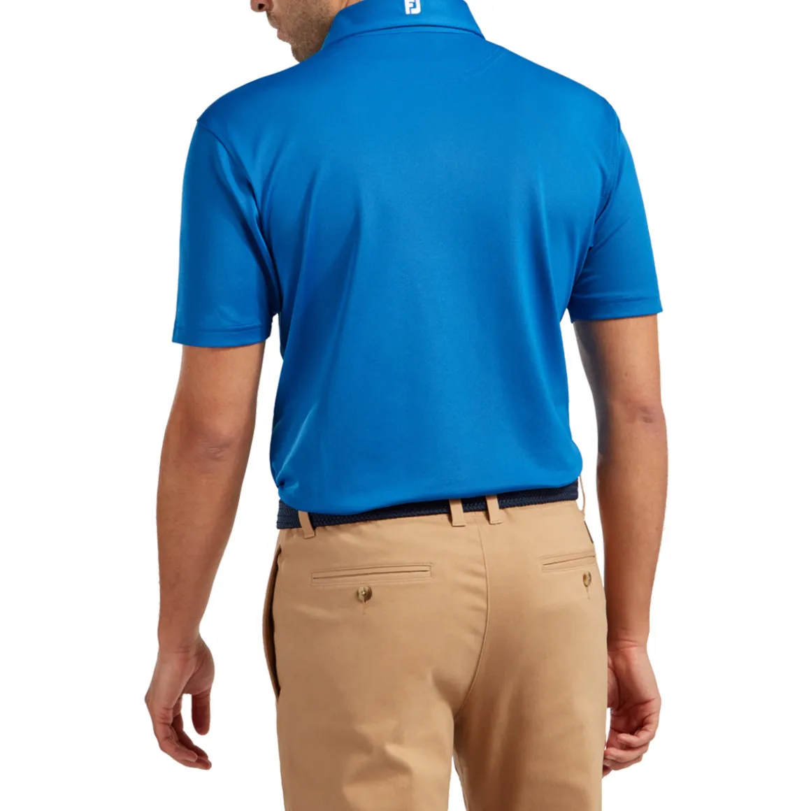 FootJoy Men's Stretch Pique Solid Colour Golf Polo Shirt