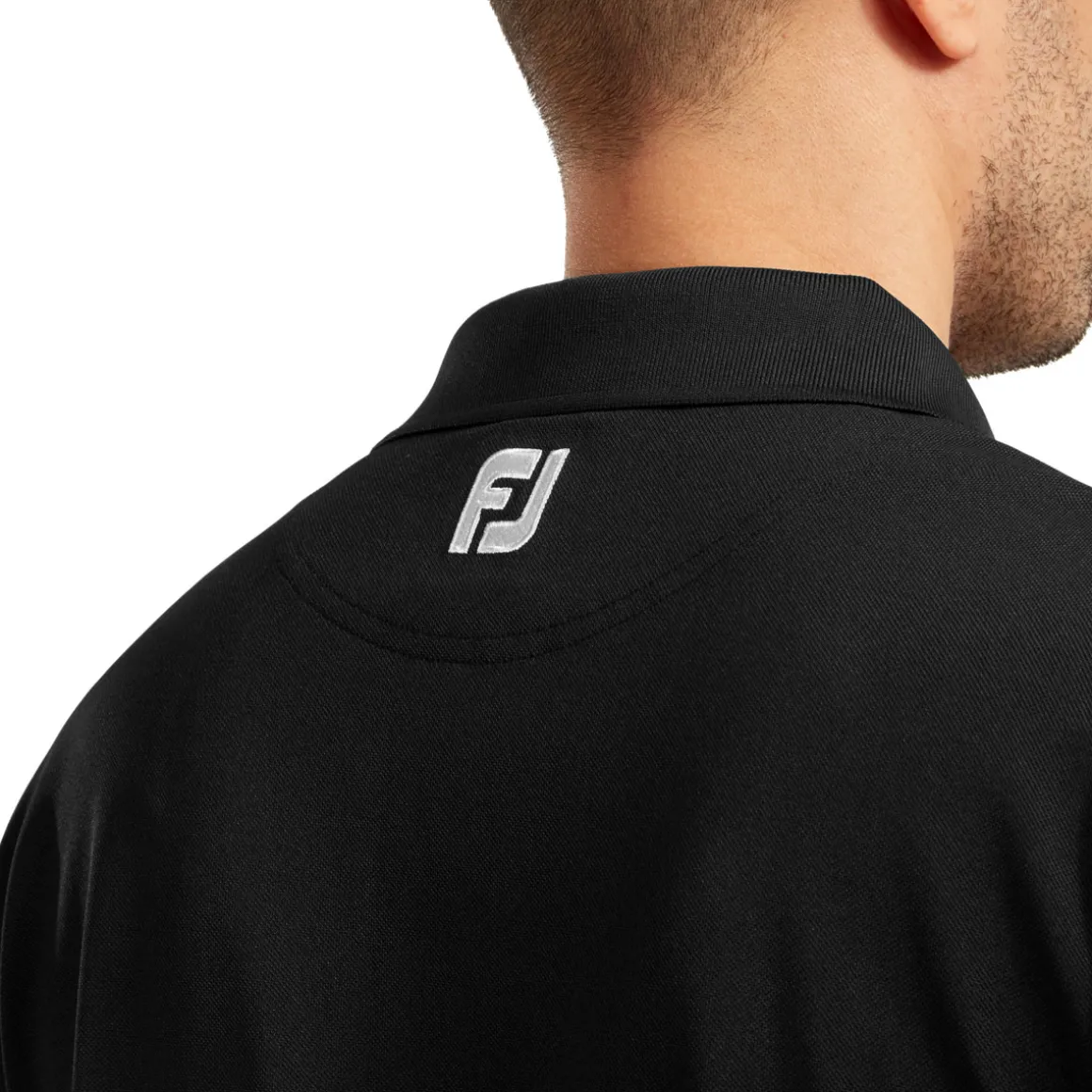 footjoy_mens_stretch_piqu_2-7.webp FootJoy Men's Stretch Pique Solid Knit Collar Golf Polo Shirt