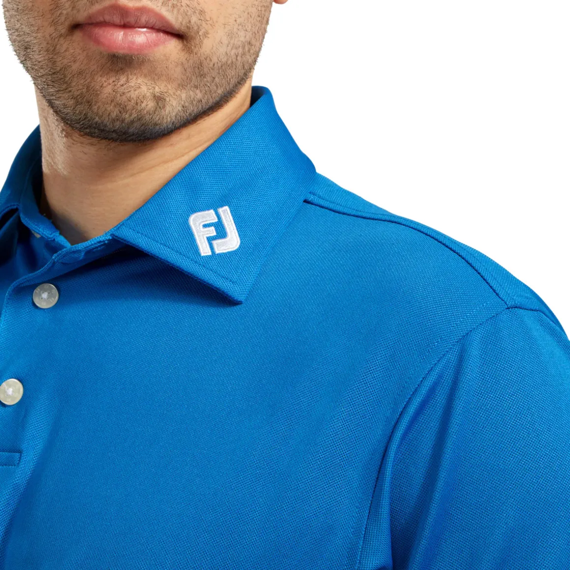 footjoy_mens_stretch_piqu_9.webp FootJoy Men's Stretch Pique Solid Colour Golf Polo Shirt