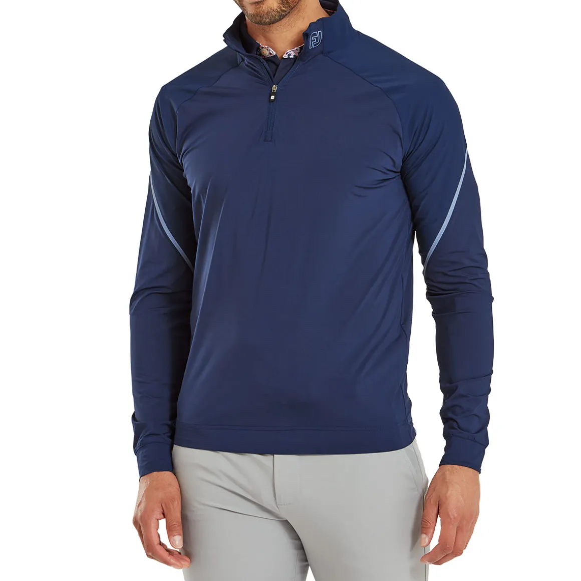 FootJoy Men's Tech Golf Half Zip Golf Midlayer