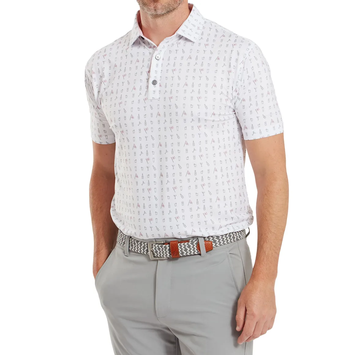 FootJoy Men's 19th Hole Lisle Golf Polo Shirt