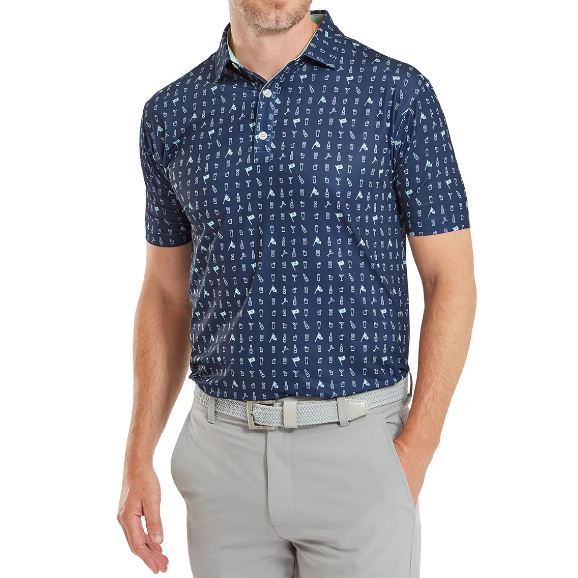 FootJoy Men's 19th Hole Lisle Golf Polo Shirt