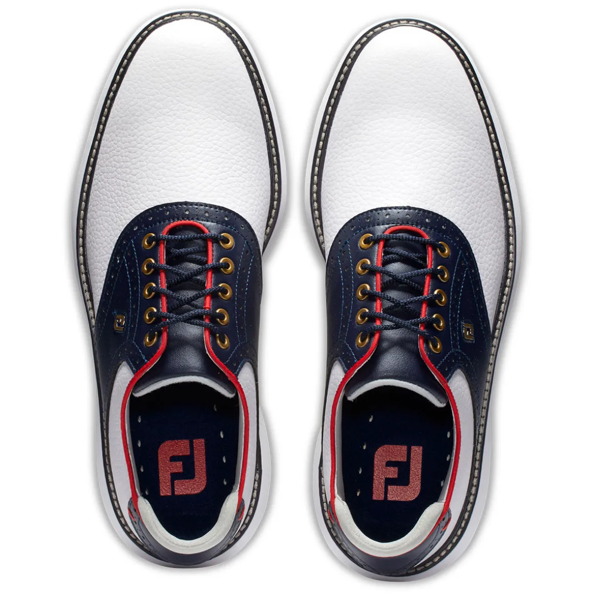footjoy_mens_traditions_w_4-5.webp FootJoy Men's Traditions Waterproof Spiked Golf Shoes
