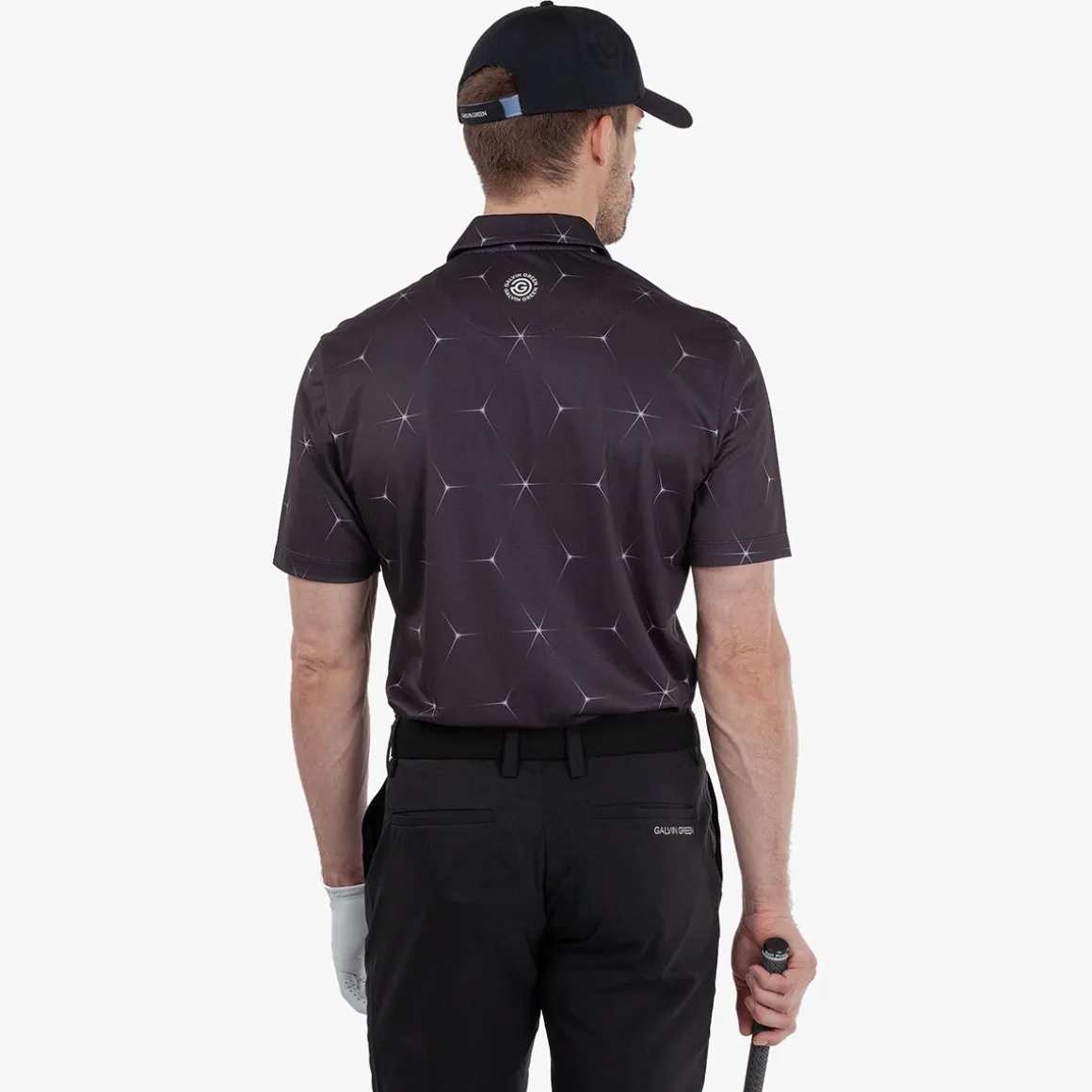 Galvin Green Men's Milo Print Golf Polo Shirt