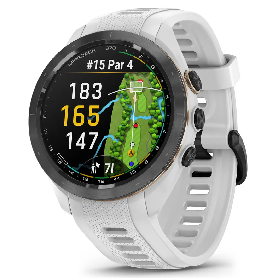 Garmin Approach S70s 42mm Golf GPS Watch