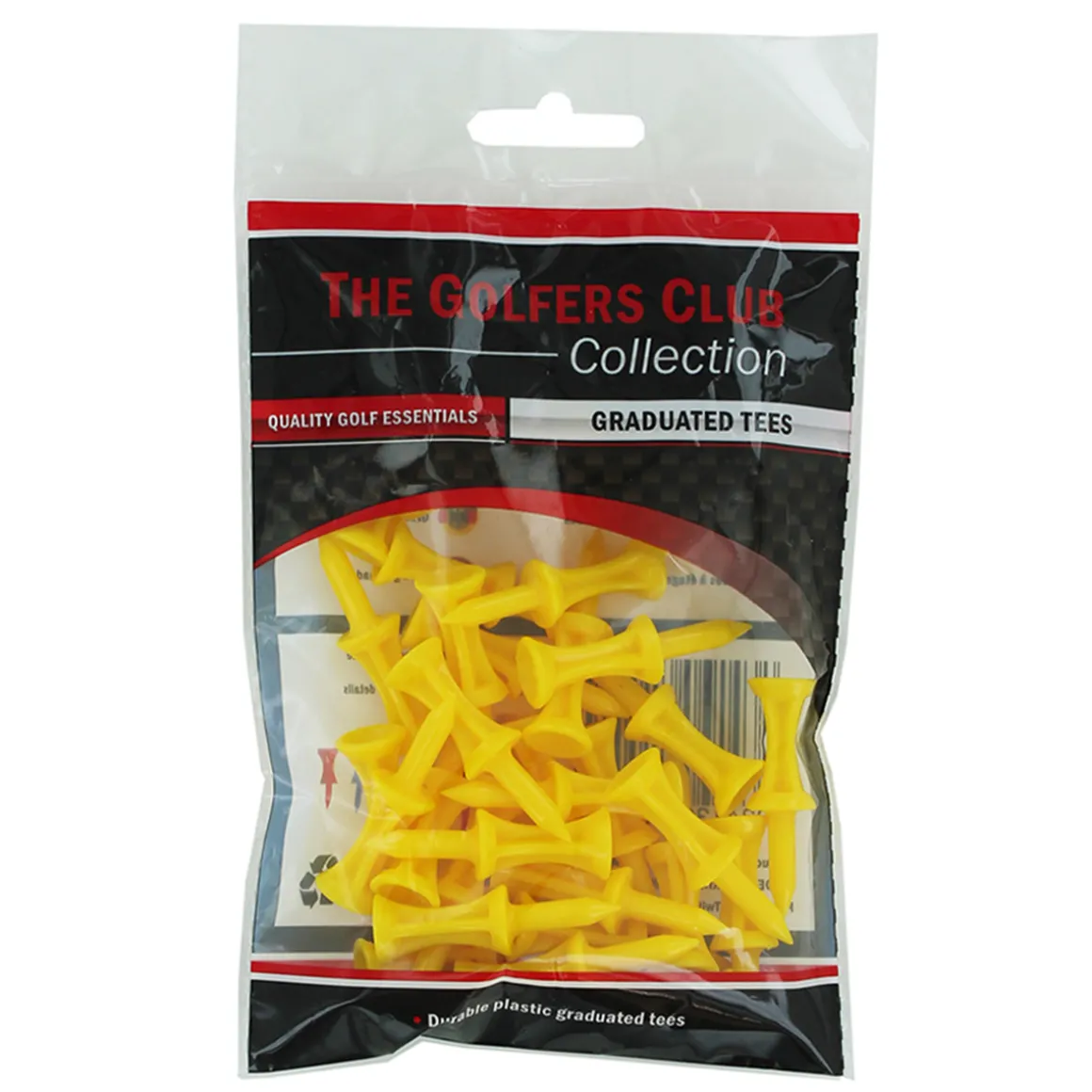 Golfers Club Step Height Golf Tees - 30 Pack