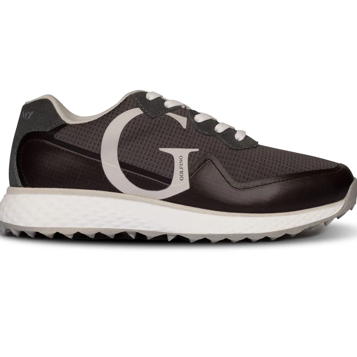 GOLFINO Ladies Retro Runner Waterproof Spikeless Golf Shoes