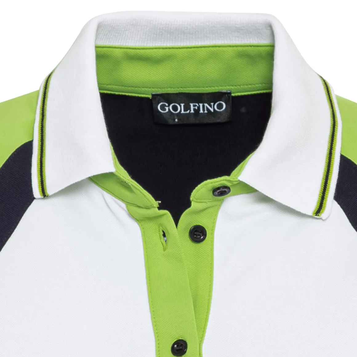 golfino_ladies_shoulder_b_2.webp GOLFINO Ladies Shoulder Block Golf Polo Shirt