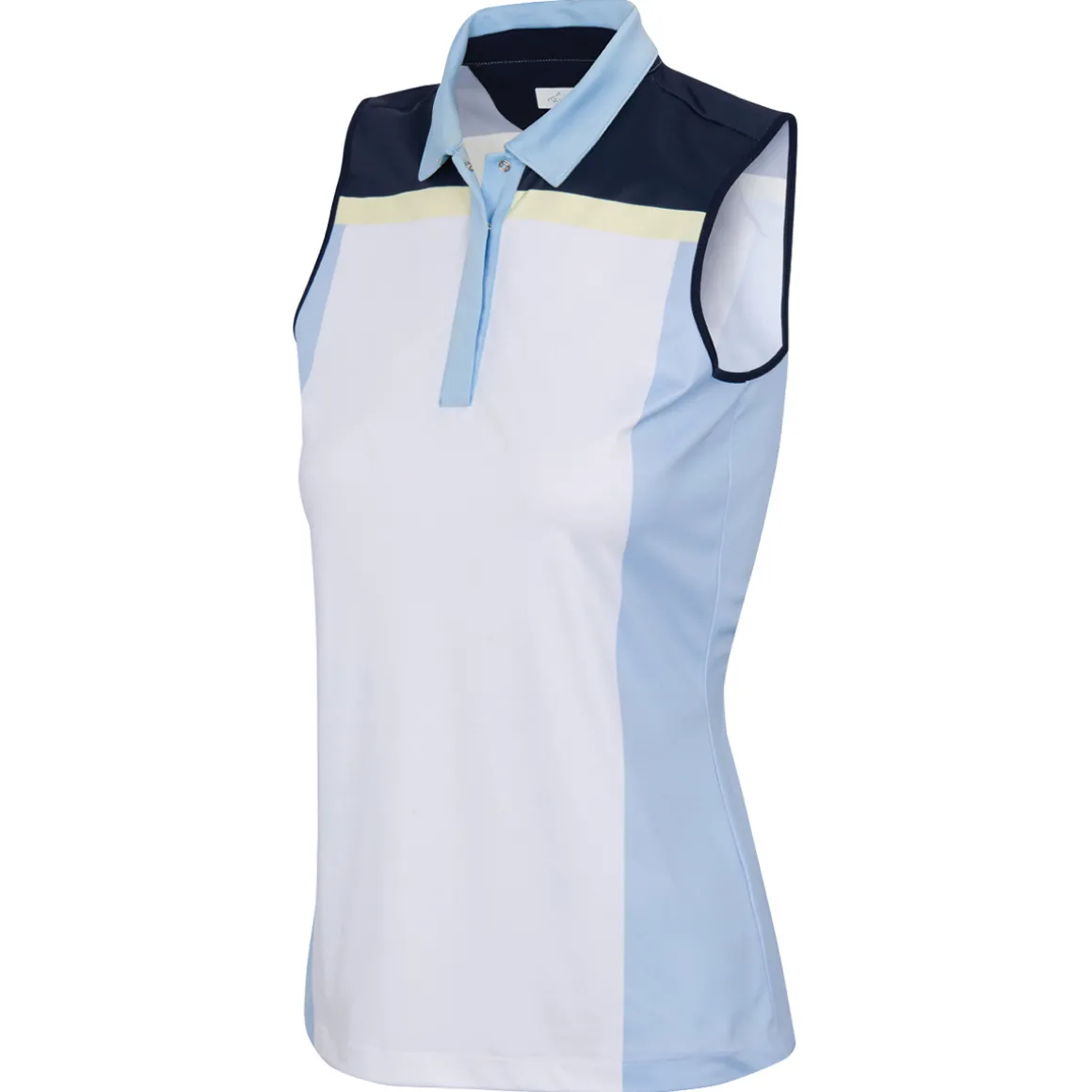 Greg Norman Ladies Bahia Sleeveless Golf Polo Shirt