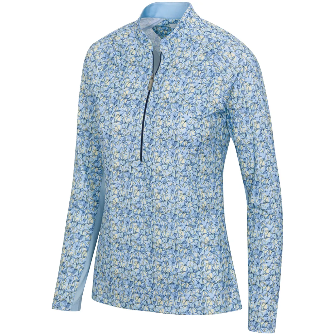 Greg Norman Ladies Marquee Half Zip Golf Mid Layer