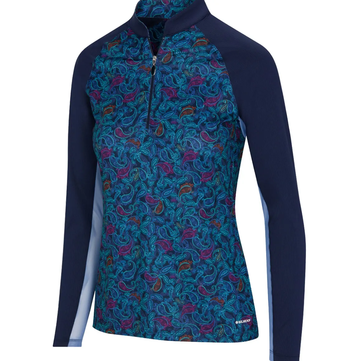 Greg Norman Ladies Paisley Golf Mid layer