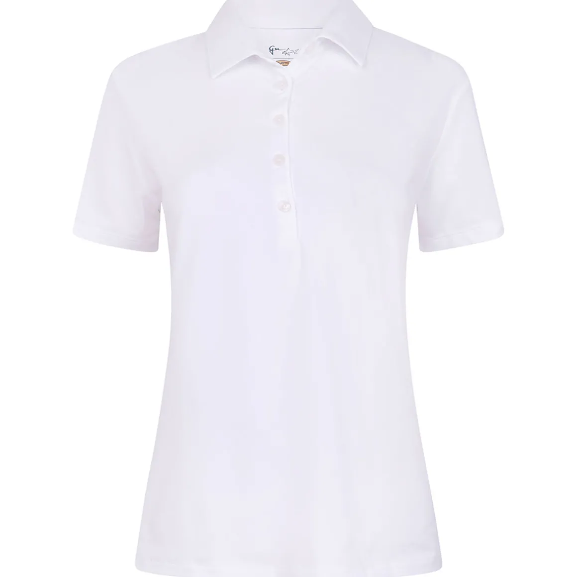 greg_norman_ladies_shark__2-1.webp Greg Norman Ladies Shark Logo Golf Polo Shirt