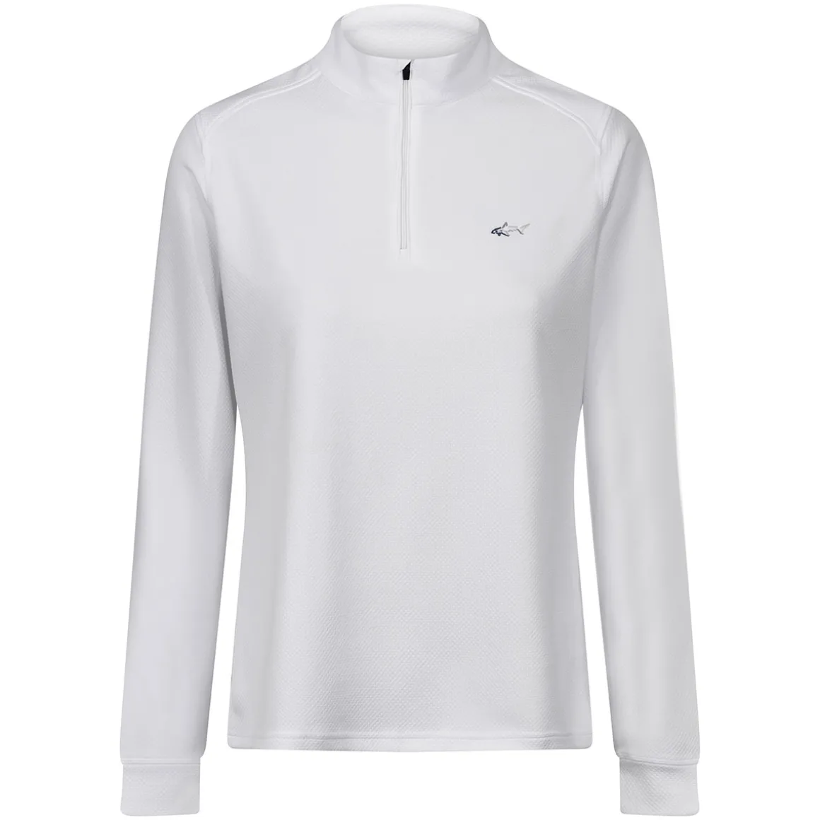 Greg Norman Ladies Textured Quarter Zip Midlayer