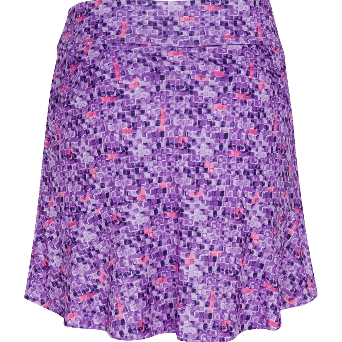 greg_norman_ladies_tile_p_3.webp Greg Norman Ladies Tile Print Pull-On Golf Skort