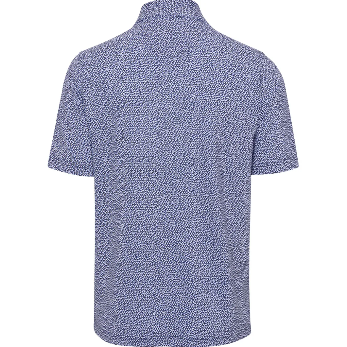 Greg Norman Men's Abstract Shark Tooth Golf Polo Shirt