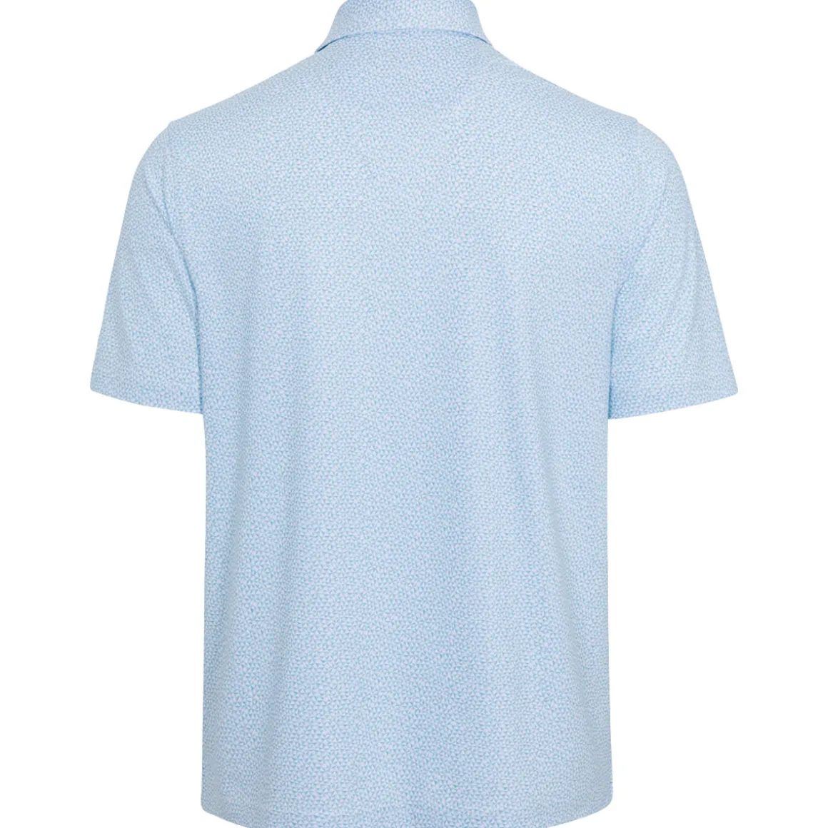 Greg Norman Men's Abstract Shark Tooth Golf Polo Shirt
